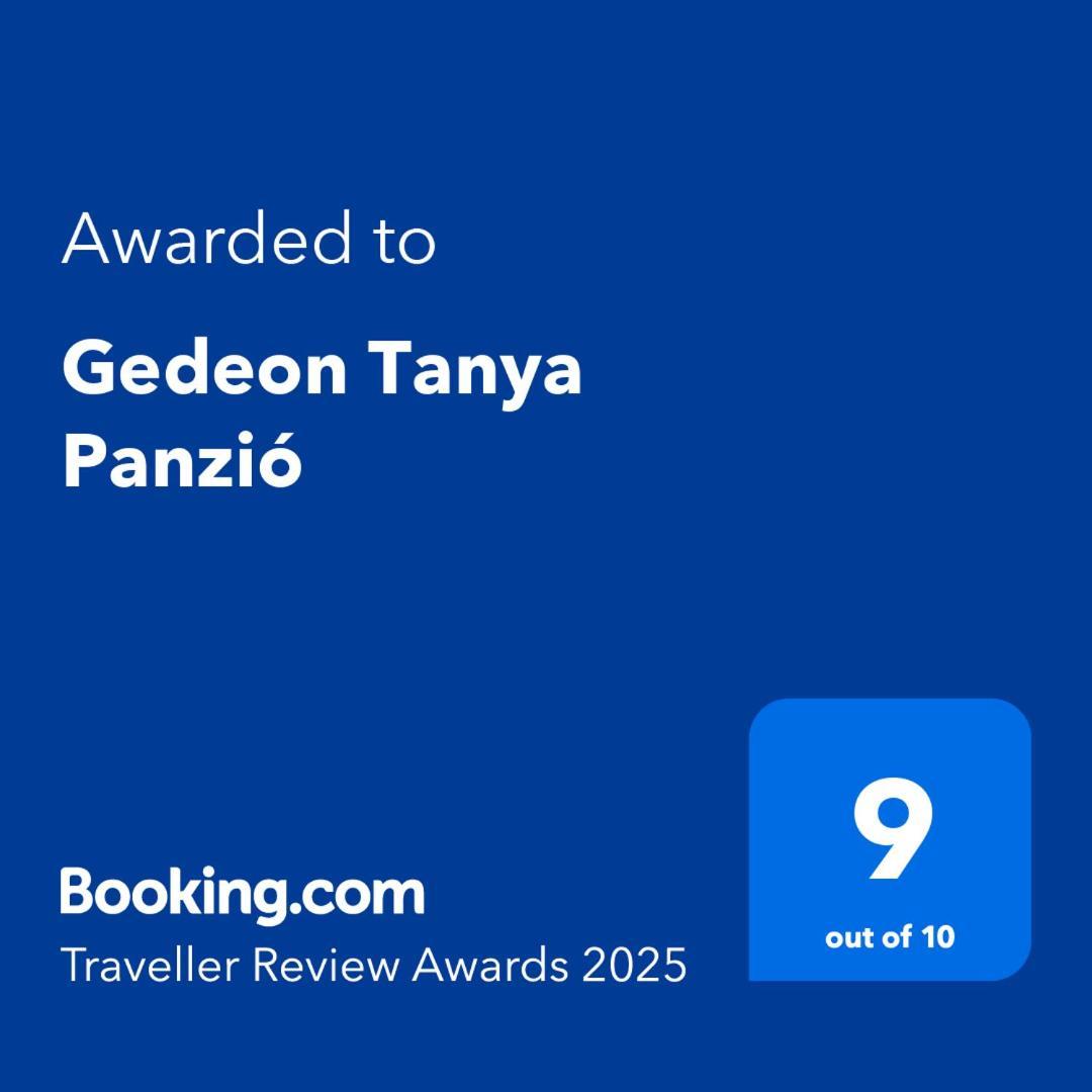Gedeon Tanya Panzio Guest House Jakabszallas Exterior photo